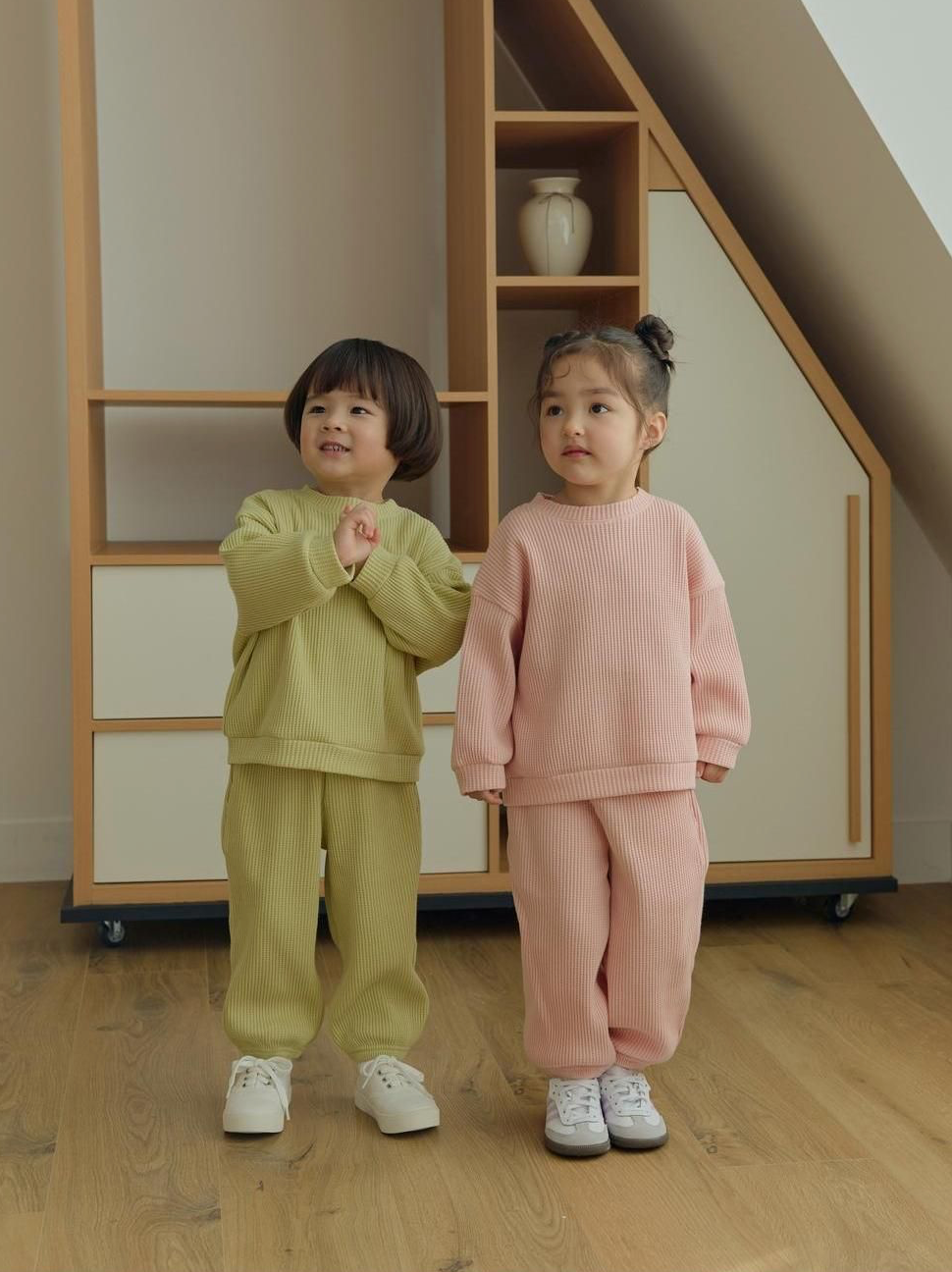 Daily Bebe Unisex Ribbed Lounge Set