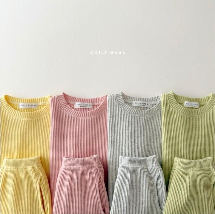 Daily Bebe Unisex Ribbed Lounge Set