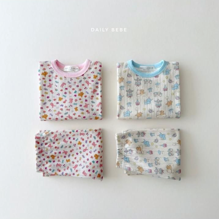 Daily Bebe Unisex Printed Cotton Lounge Set
